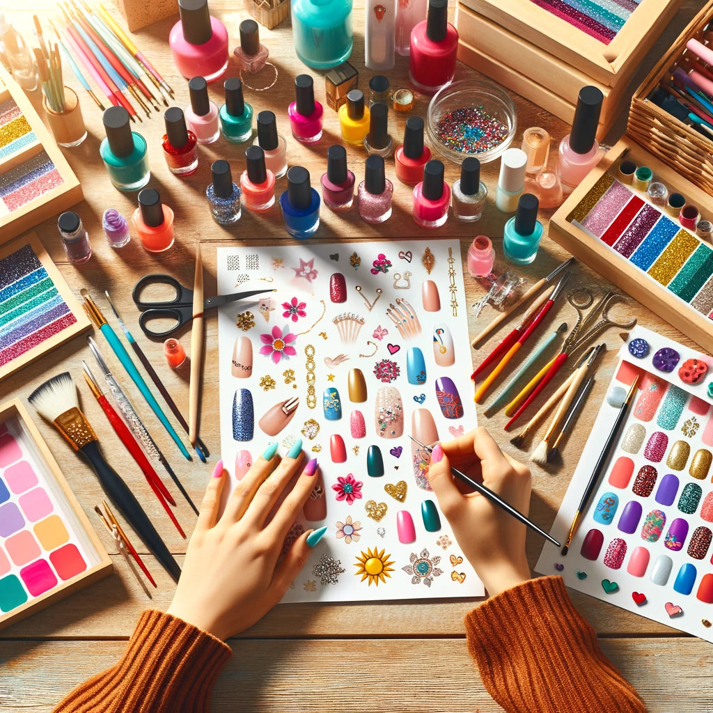Cómo Hacer Stickers para Uñas en Casa
