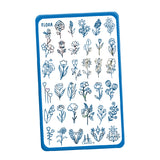 Placa de Stamping Flora - Tiny Placa de Stamping Flora - Tiny