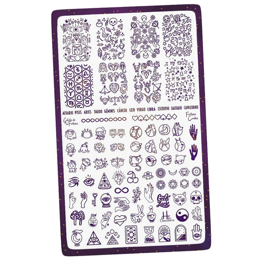 Placa de Stamping Galleta De La Fortuna