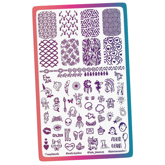 Placa de Stamping Libre de Ser