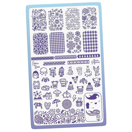 Placa de Stamping Besito Esquimal