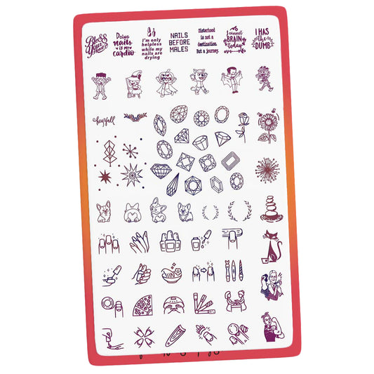 Placa de Stamping Sisterhood