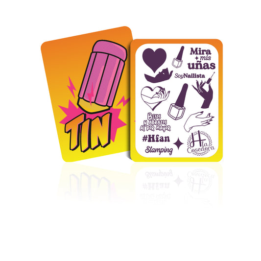 Mini Placa Stamping #Hfan 1