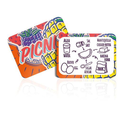 Mini Placa Stamping Picnic