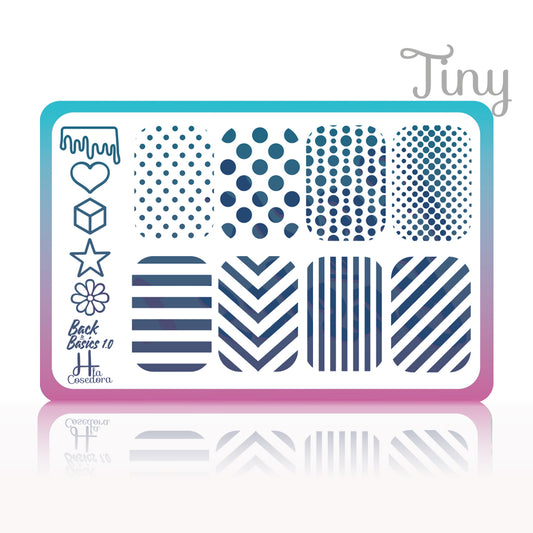 Placa de Stamping Back to Basics 1.0 - Tiny