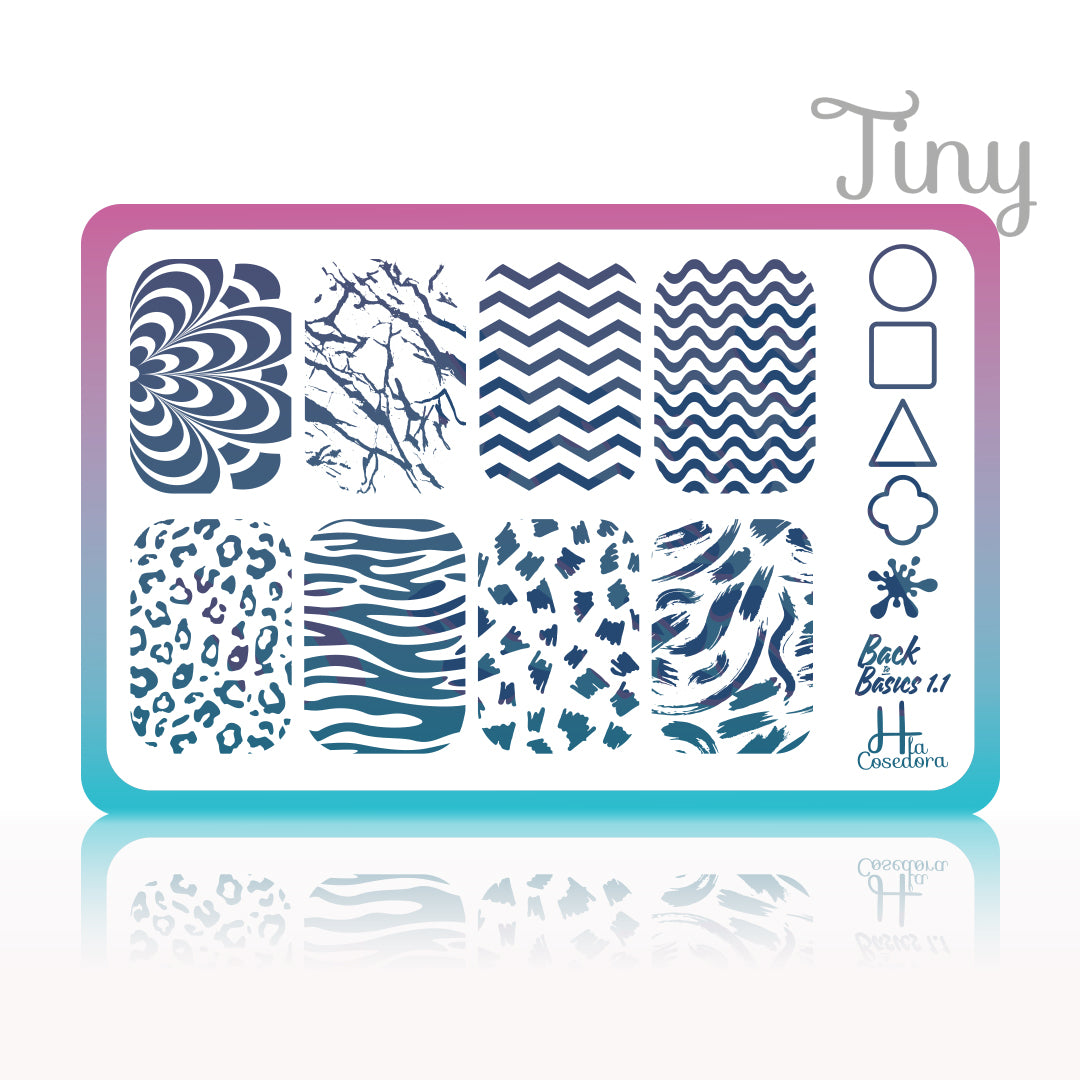 Placa de Stamping Back to Basics 1.1 - Tiny