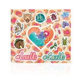 Hoja sticker Save & love Us