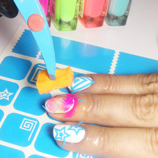 Swirlish - hlacosedora - Placa Stamping - Esmalte Stamping - Kit Stamping