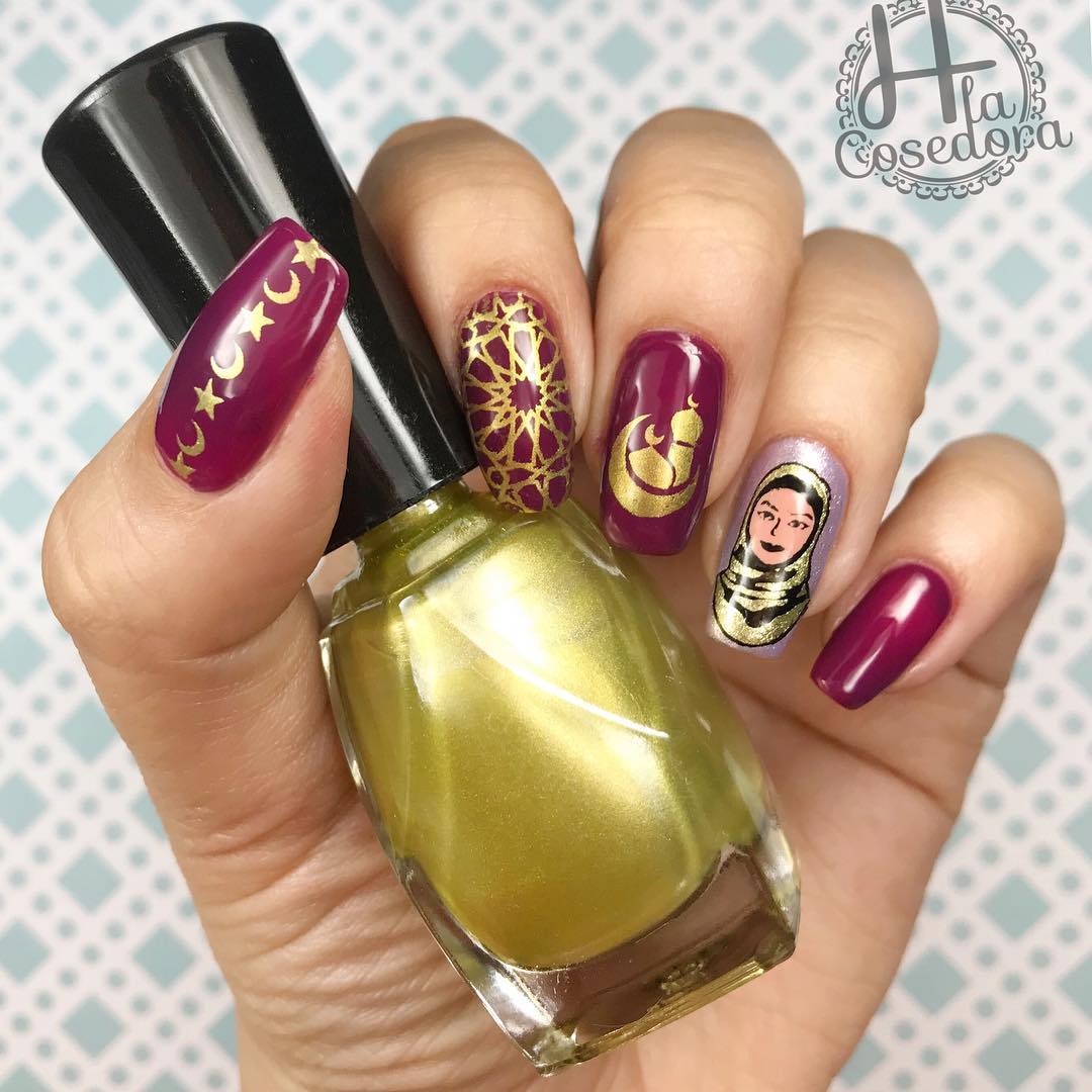 Mujeres Soñadoras - hlacosedora - Placa Stamping - Esmalte Stamping - Kit Stamping