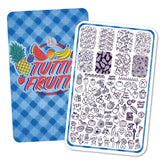 Placa de Stamping Tutti Frutti