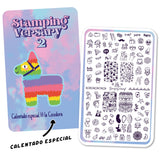 Stamping´Versary 2 - hlacosedora - Placa Stamping - Esmalte Stamping - Kit Stamping - cuidado manos - cuidado uñas