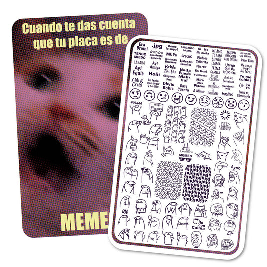Placa de Stamping Memes