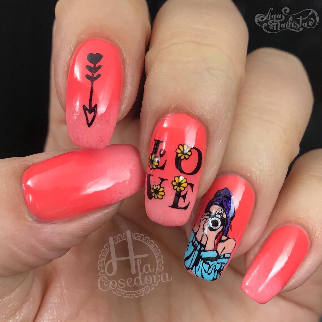 Mujeres Empoderadas - hlacosedora - Placa Stamping - Esmalte Stamping - Kit Stamping